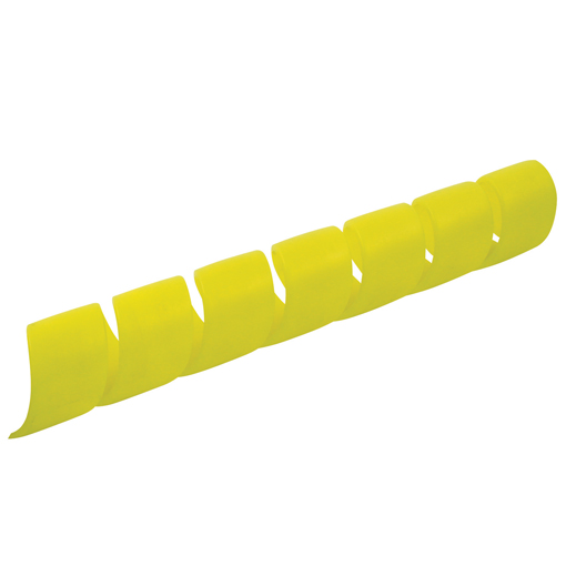 Protective Hose Sleeve, Yellow, Polypropylene - 10mm Bore, 20 Metres