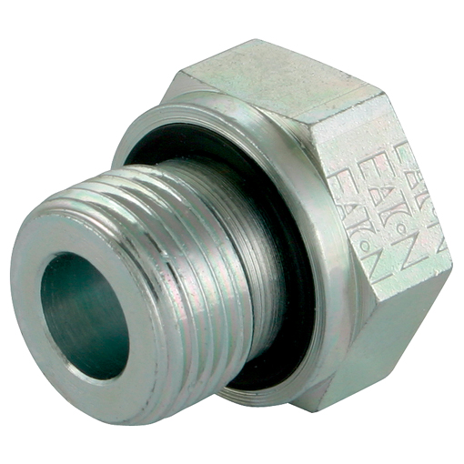 Hydraulic Tube Reducing Bush, BSPP, Compact, 3/8" Male BSPP Compact x 1/8" Female BSPP Compact