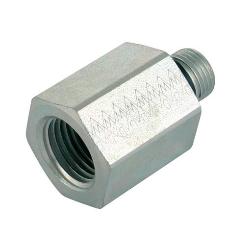 Flowfit Hydraulic NPTF male x BSP fixed female bush 