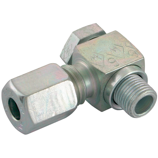 Hydraulic Tube Banjo Coupling, 1/4" BSPP x 10mm, Light Duty