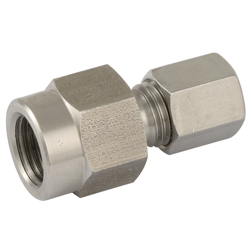 Hydraulic L Series, 1/4" BSPP, Metal Sealing Ring, 6mm Tube OD Hydraulic L Series, 1/4" BSPP, Metal Sealing Ring, 6mm Tube OD