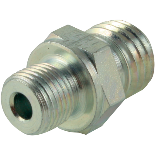Male Stud Coupling, Light Duty, Form B, BSPP. Thread Size 1/8'', OD 6mm Male Stud Coupling, Light Duty, Form B, BSPP. Thread Size 1/8'', OD 6mm