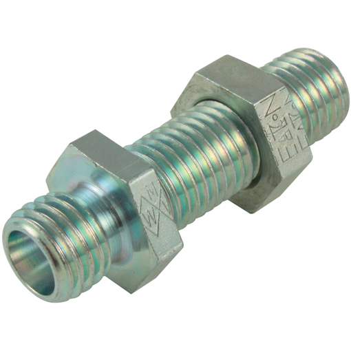 Straight Bulkhead Coupling, Light Duty, Outside Diameter 6mm