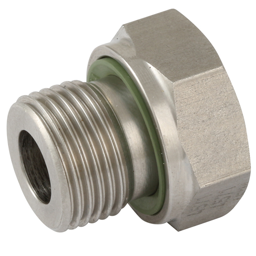 Flowfit Stainless Steel Adapter BSPP Male x BSPP male 