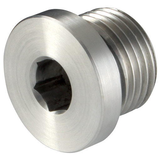 Blanking Plugs, Threaded, Metric M20 x 1.5 316 Stainless Steel DIN