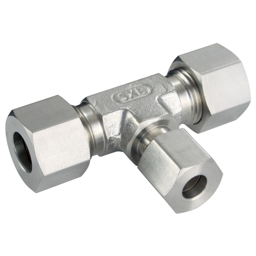 Tee Reducers, L Series, Outside Diameter A 6mm, Outside Diameter B 8mm, Outside Diameter C 6mm Tee Reducers, L Series, Outside Diameter A 6mm, Outside Diameter B 8mm, Outside Diameter C 6mm