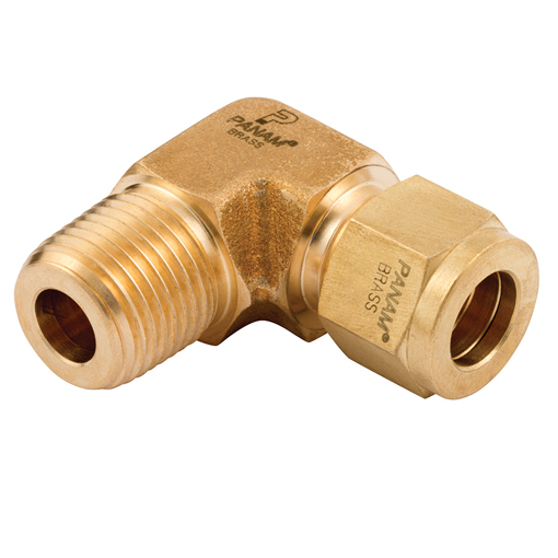 Male Elbow Connector, Male Thread, BSPT Thread Size 1/8'', OD 1/4'' Male Elbow Connector, Male Thread, BSPT Thread Size 1/8'', OD 1/4''