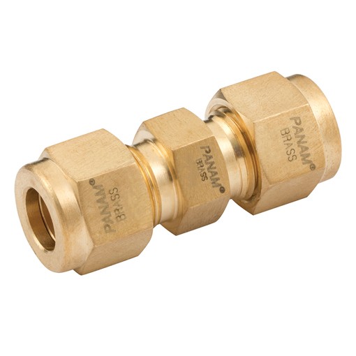 Equal Union, Tube X Tube, Outside Diameter 1/8'' Equal Union, Tube X Tube, Outside Diameter 1/8''