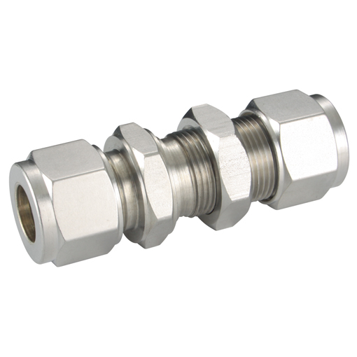 Bulkhead Unions, Tube X Tube, Tube OD 3mm Bulkhead Unions, Tube X Tube, Tube OD 3mm