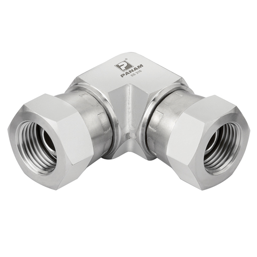 Stainless Steel Female x Female Elbow, JIC, Thread Size 7/16'' Stainless Steel Female x Female Elbow, JIC, Thread Size 7/16''