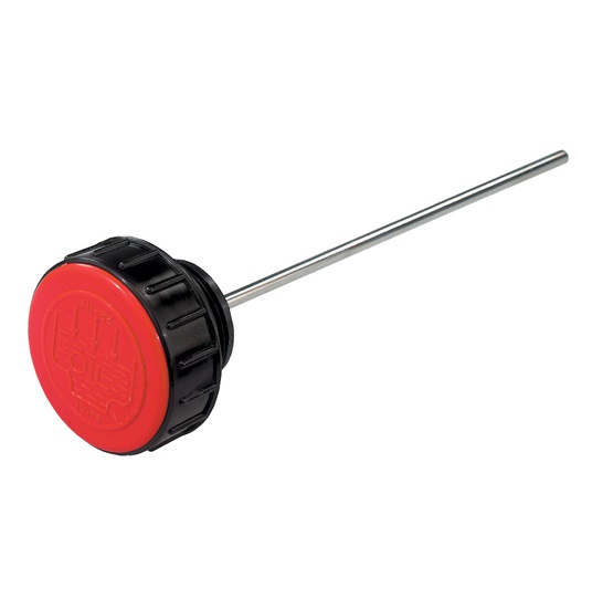 Hydraulic hex plug with dipstick and breather hole 1" BSP