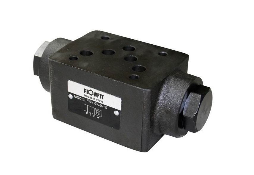 Flowfit hydraulic cetop 5 NG10 modular check valve, cracking pressure 0.35bar on the P Port