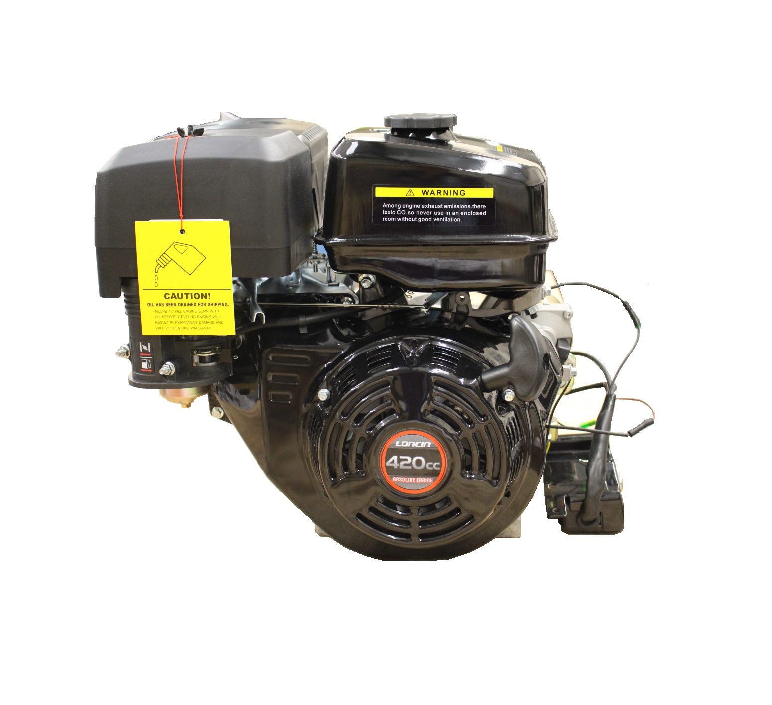 Loncin 15HP G420FQ Engine, 89.1 L/Min at 3000 PSI, with 2 Stage Pump