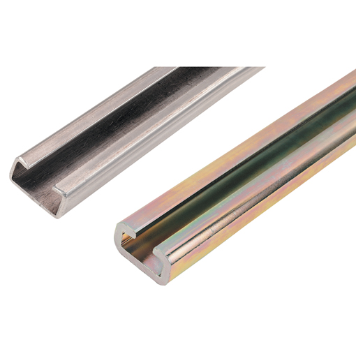 RSB Series Clamping Rails, Series: A & B, Steel, Length in Metres: 1, Depth in Milimeters: 11