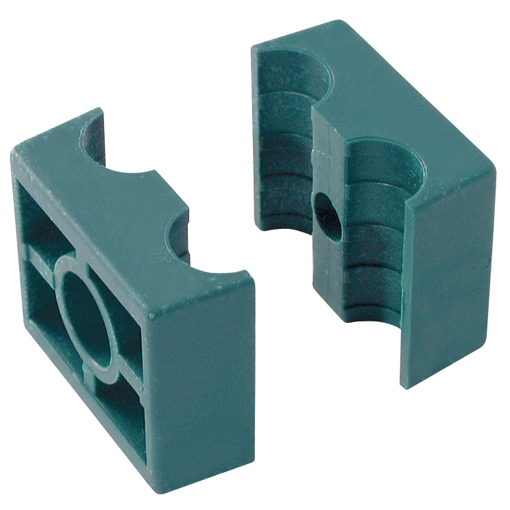 RSB Series, Series B Clamp Halves, Double Polypropylene, Outside Diameter 6mm, Group 1