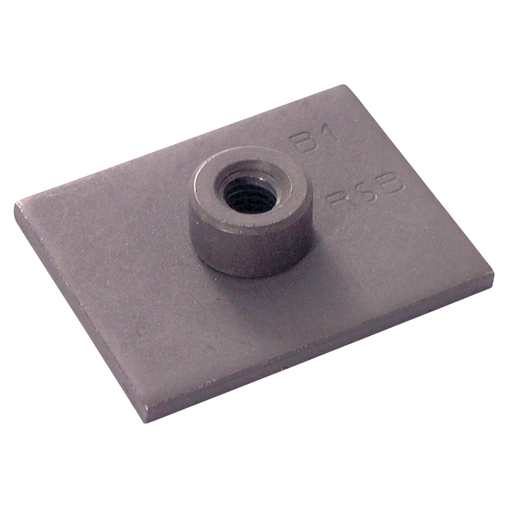 RSB Series B Weld Plates, Short Weld Plate, Steel, Group 2 RSB Series B Weld Plates, Short Weld Plate, Steel, Group 2