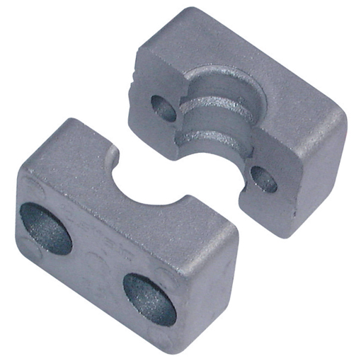 RSB Series C Heavy Duty Clamp Halves, Single Aluminium, Outside Diameter 10mm, Group 1