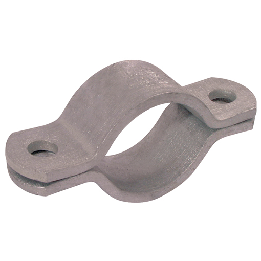 RSB Flat Tube Clamps, Galvanised Steel, Outside Diameter of Nominal Bore: 38mm