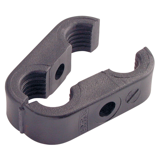 RSB Series O Clamps, Double Polyamide 6 (Fire Retardant), Outside Diameter: 15mm, Group 3 RSB Series O Clamps, Double Polyamide 6 (Fire Retardant), Outside Diameter: 15mm, Group 3