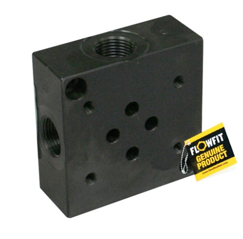 Flowfit hydraulic cetop 3 NG6 subplate side entry 1/2" BSP Flowfit hydraulic cetop 3 NG6 subplate side entry 1/2" BSP