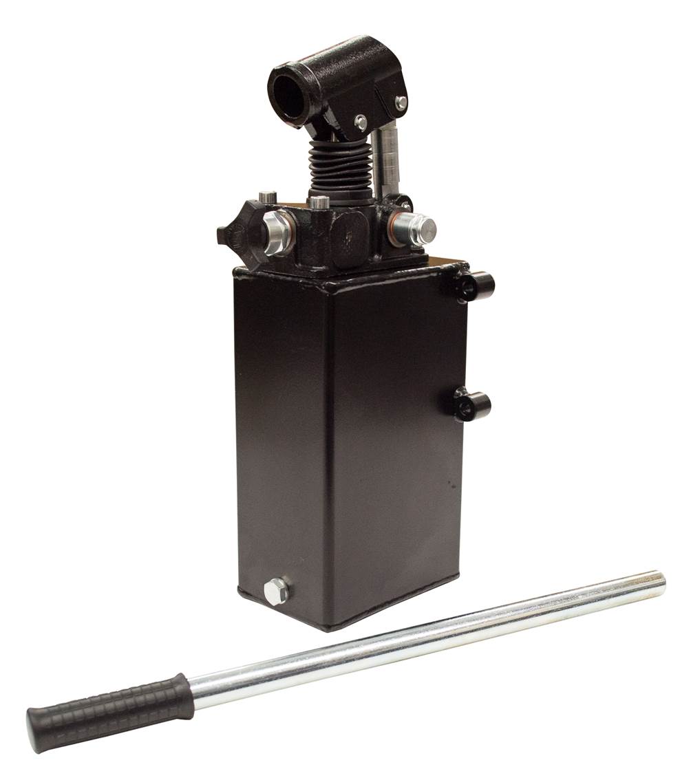 "Hydraulic single acting handpump assembly 6 cc with release knob