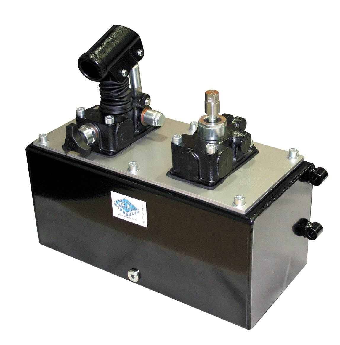 Zero Effort System for Single Acting Cylinder, 0.45C Gear Pump, 19.5CC Hand Pump, 10 Litre Tank Zero Effort System for Single Acting Cylinder, 0.45C Gear Pump, 19.5CC Hand Pump, 10 Litre Tank