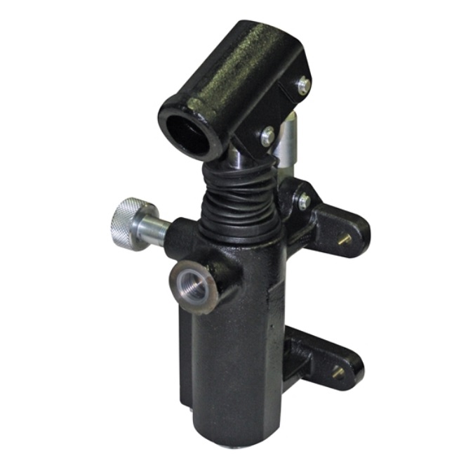 GL Hydraulic Inline single acting hand pump 33 CC with release handknob, 250 Bar Rated GL Hydraulic Inline single acting hand pump 33 CC with release handknob, 250 Bar Rated