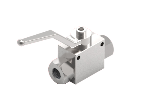 GL Stainless Steel 2 Way, High Pressure Ball Valve, 1/2" BSP Ports GL Stainless Steel 2 Way, High Pressure Ball Valve, 1/2" BSP Ports
