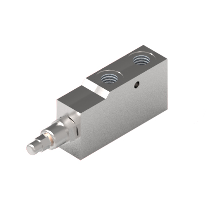 GL Stainless Steel Single Pilot Assisted Overcentre Valve, 3/8" BSP Ports, 30-210 Bar Pressure GL Stainless Steel Single Pilot Assisted Overcentre Valve, 3/8" BSP Ports, 30-210 Bar Pressure