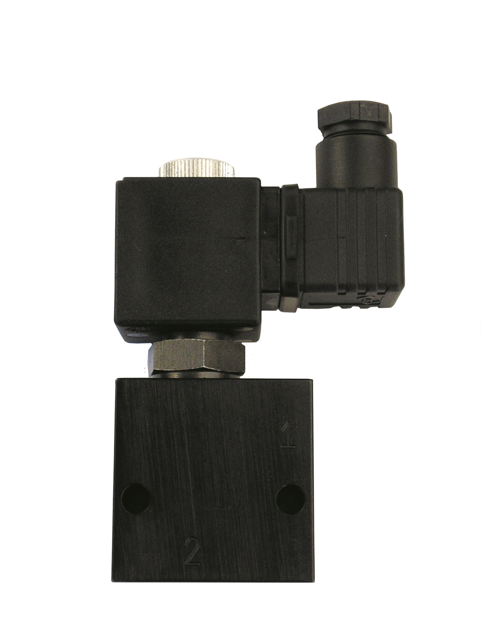 2 Way 2/2 Poppet Type Solenoid Valve, Normally Open, 12 VDC 1/4" BSP