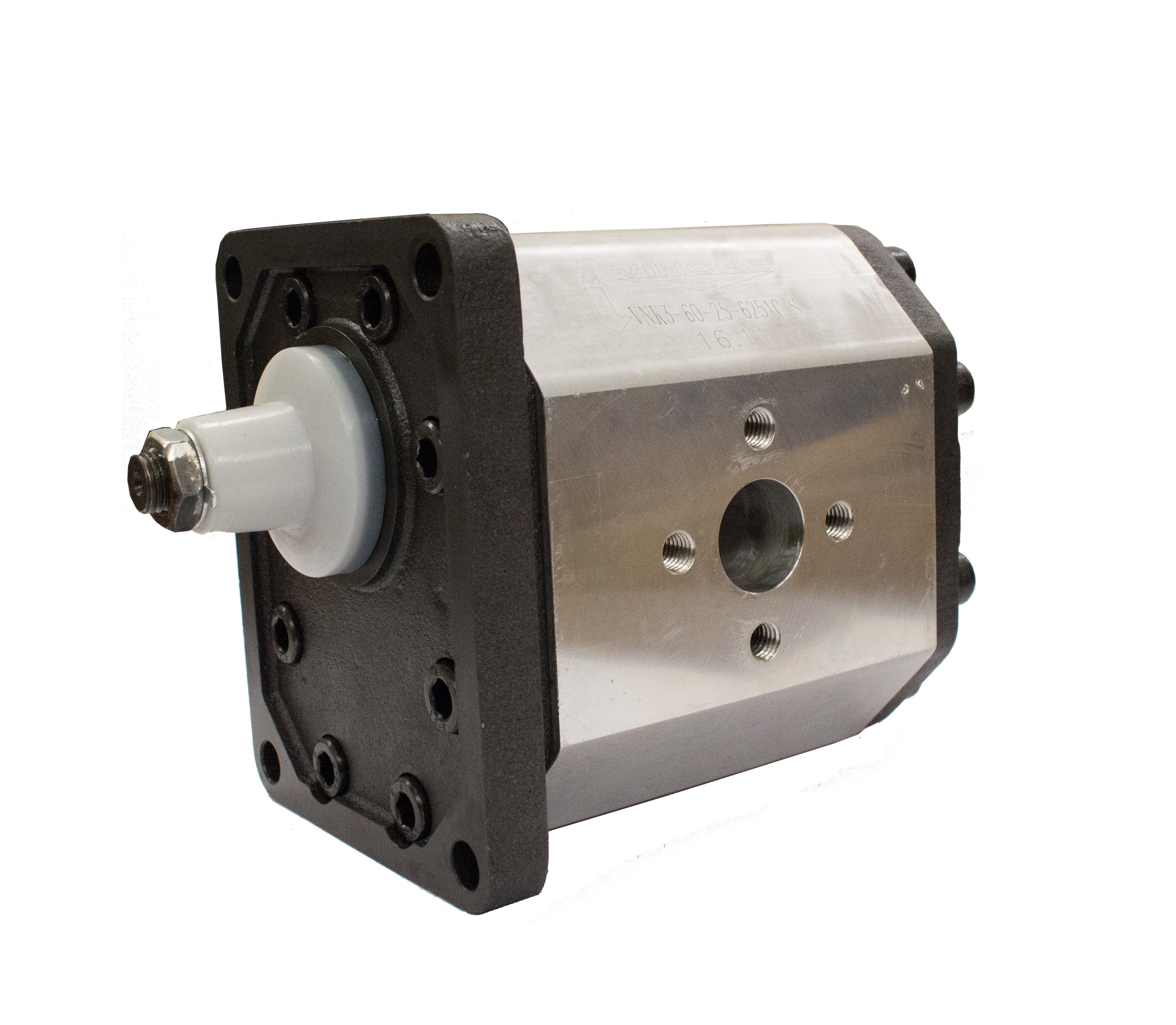 Flowfit Hydraulic Gear Pump, Group 3, 80CC, 62mm Inlet x 51mm Outlet