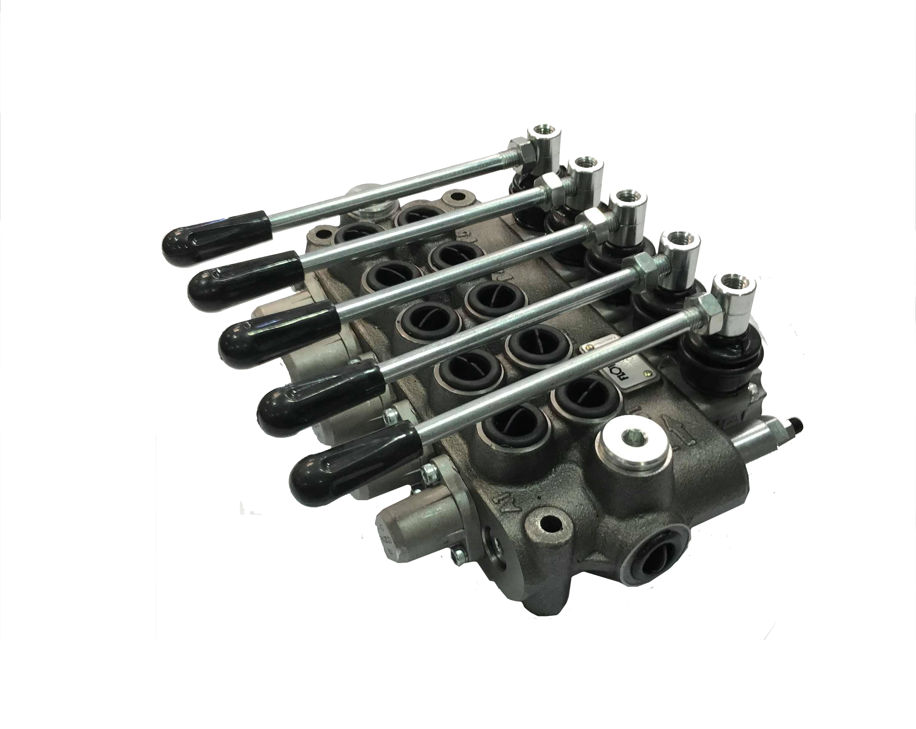 "Flowfit Hydraulic 5 Bank Double Acting Spring Return Control Valve, 1/