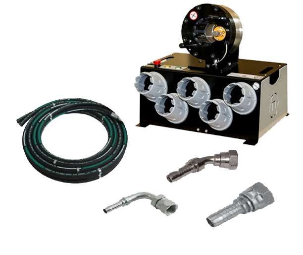 Flowfit Electric Hose Crimper Starter Pack, 220V, Max. Hose Size 1 1/4" 2-SN