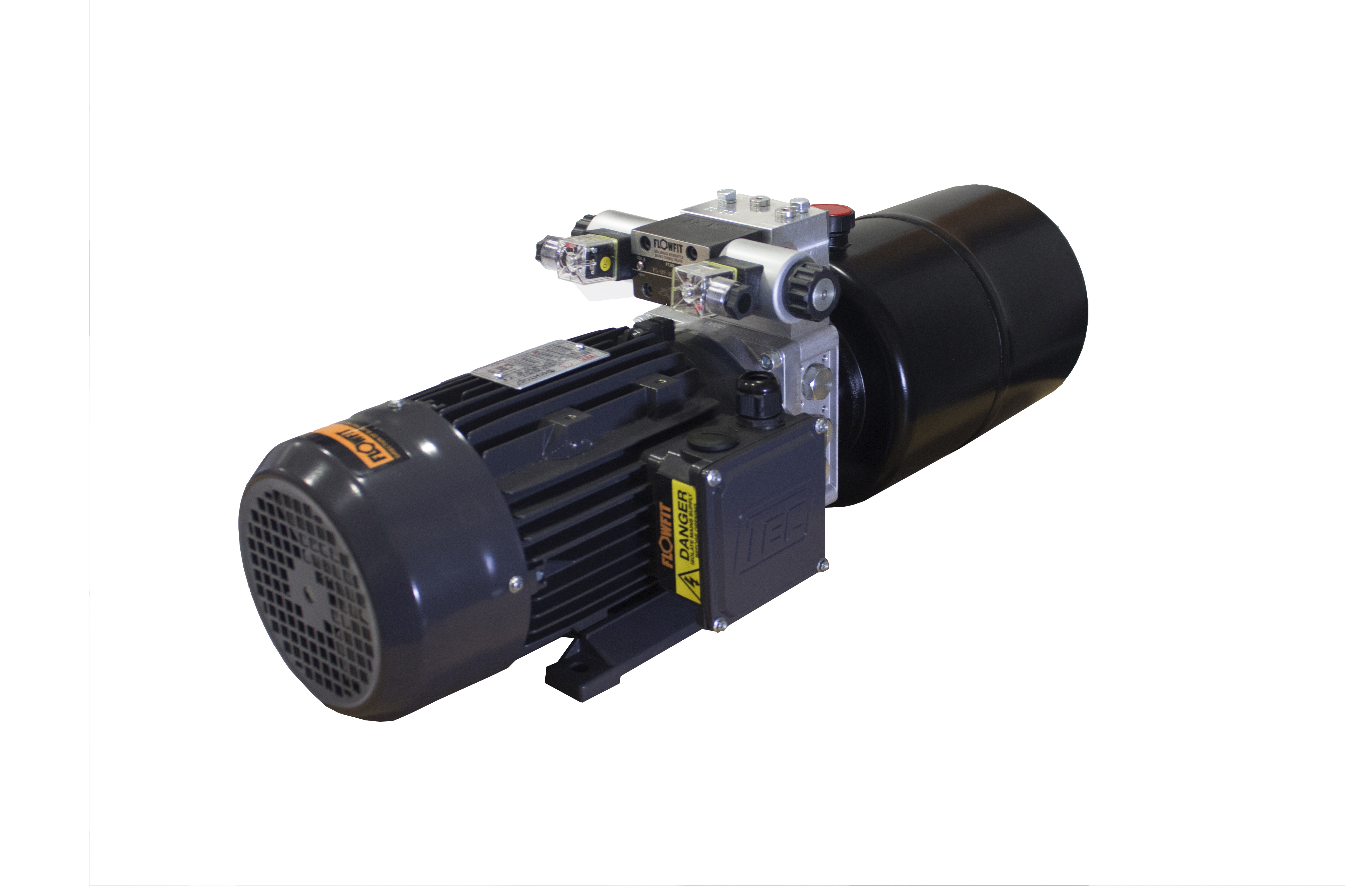 Flowfit Hydraulic AC Power unit, 240v, Single phase, Double Acting Circuit, 1.5Kw, 3.02L/min Flowfit Hydraulic AC Power unit, 240v, Single phase, Double Acting Circuit, 1.5Kw, 3.02L/min