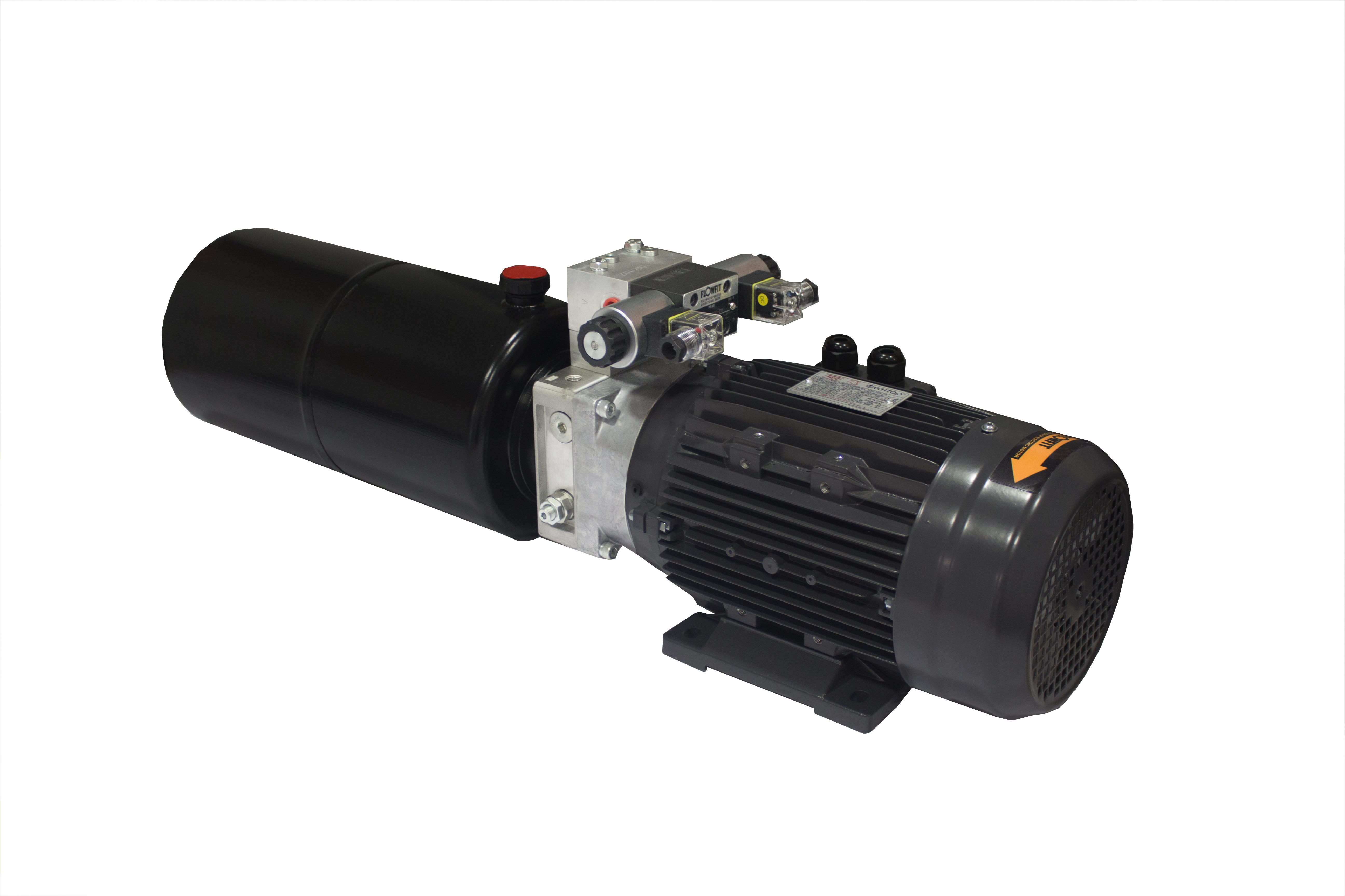 Flowfit Hydraulic AC Power unit, 415v, Three phase, Double Acting Circuit, 3Kw, 6.91L/min Flowfit Hydraulic AC Power unit, 415v, Three phase, Double Acting Circuit, 3Kw, 6.91L/min