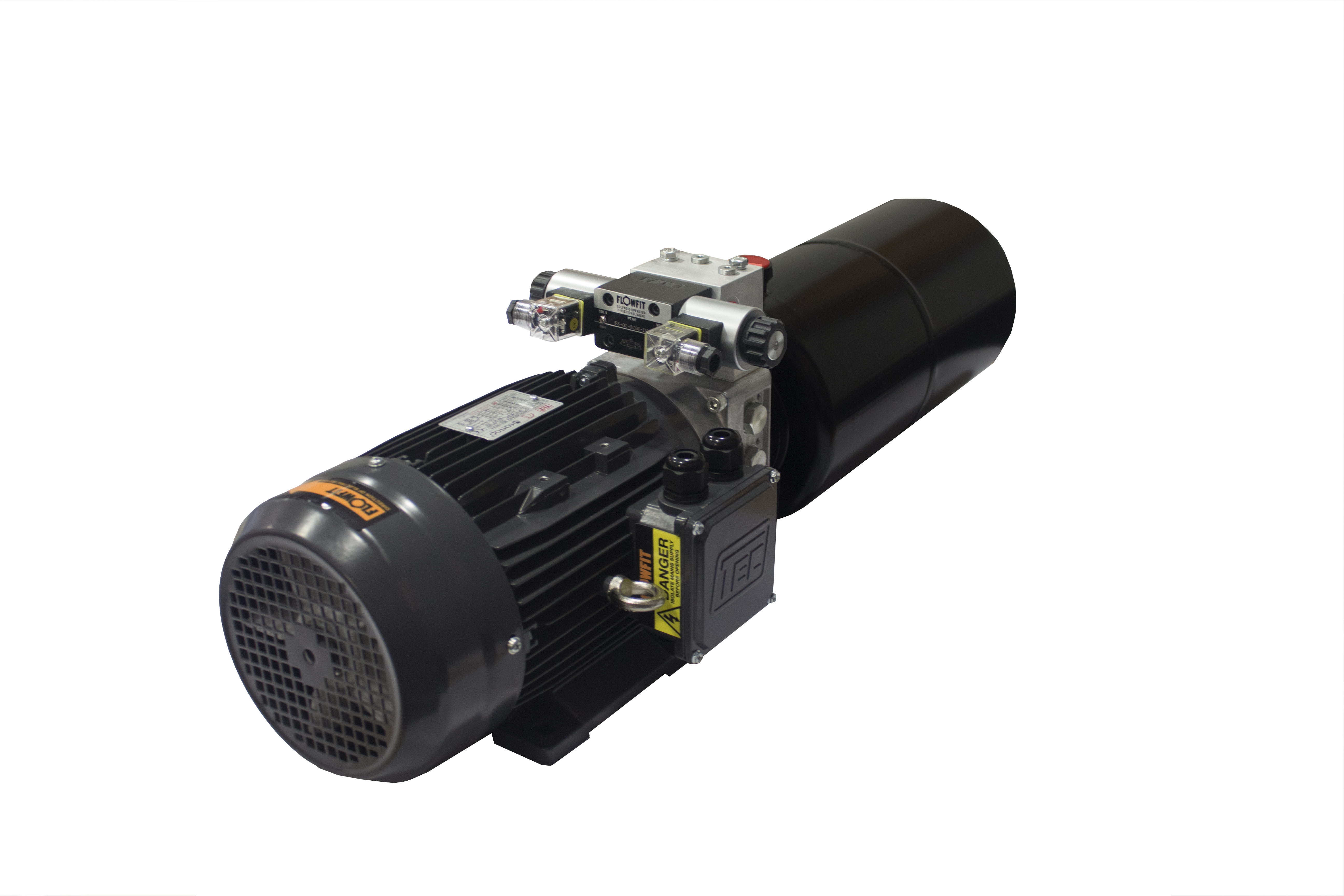 Flowfit Hydraulic AC Power unit, 415v, Three phase, Double Acting Circuit, 3Kw, 6.91L/min Flowfit Hydraulic AC Power unit, 415v, Three phase, Double Acting Circuit, 3Kw, 6.91L/min