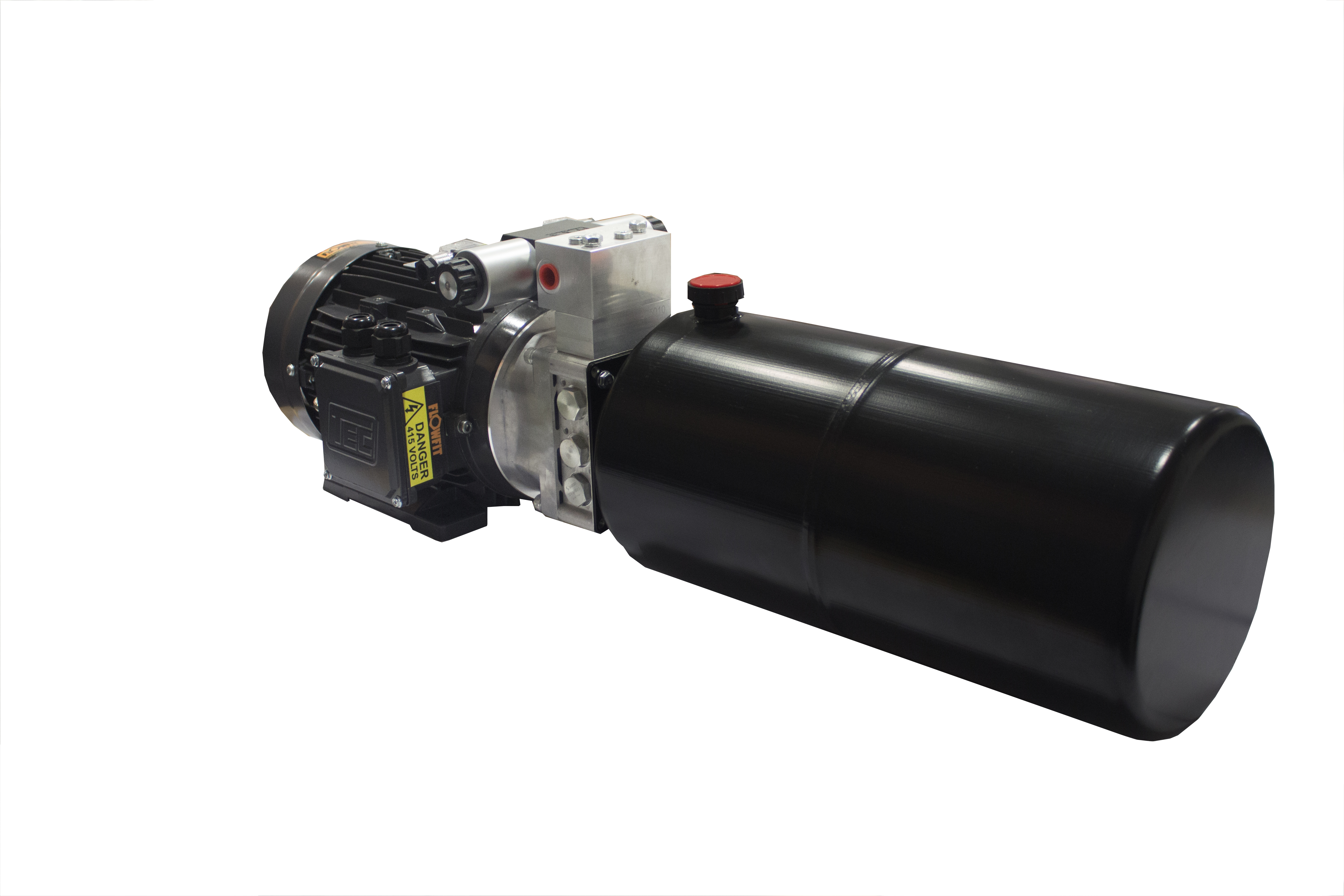 Flowfit Hydraulic AC Power unit, 415v, Three phase, Double Acting Circuit, 3Kw, 6.91L/min Flowfit Hydraulic AC Power unit, 415v, Three phase, Double Acting Circuit, 3Kw, 6.91L/min