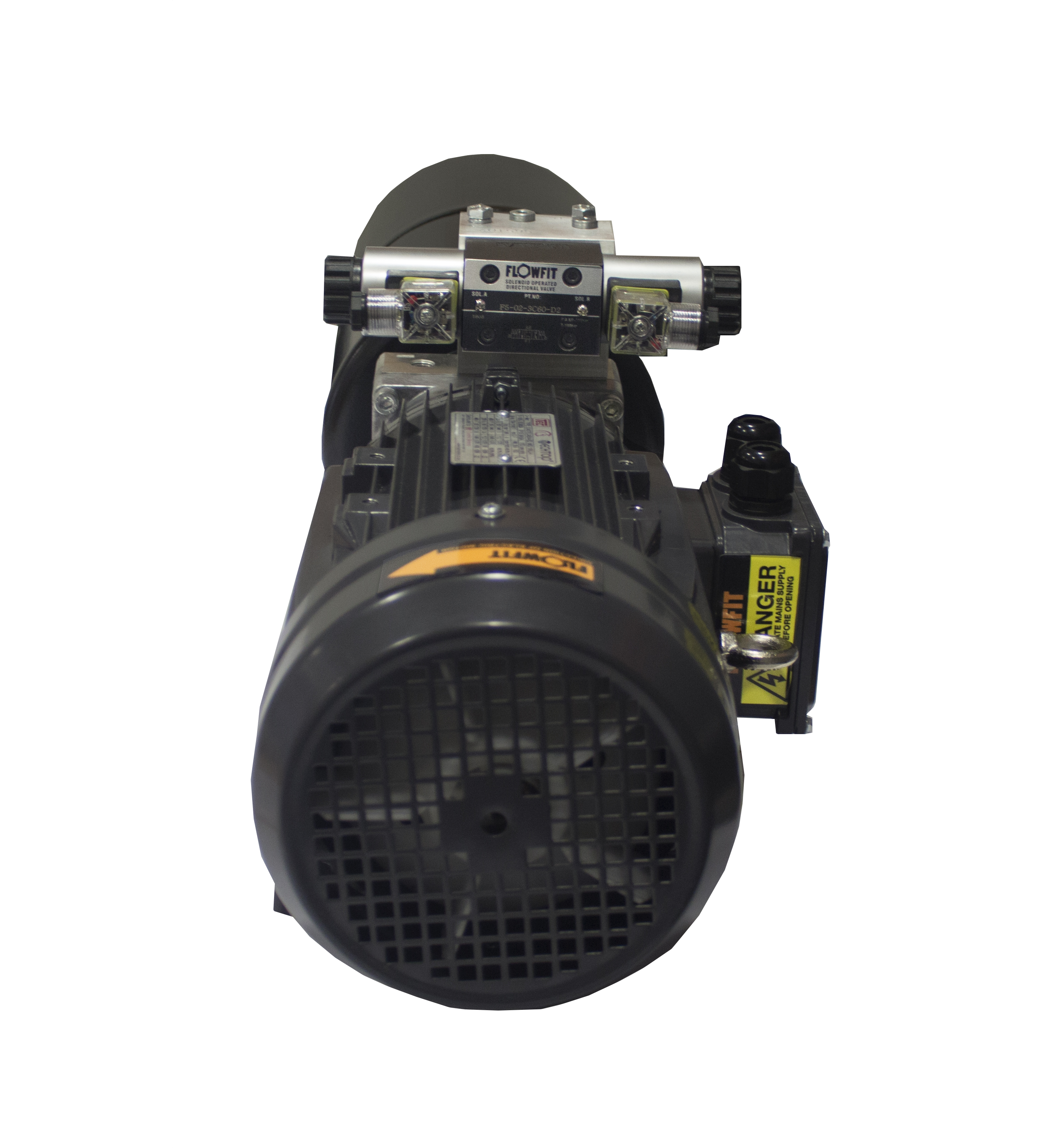 Flowfit Hydraulic AC Power unit, 415v, Three phase, Double Acting Circuit, 3Kw, 6.91L/min Flowfit Hydraulic AC Power unit, 415v, Three phase, Double Acting Circuit, 3Kw, 6.91L/min