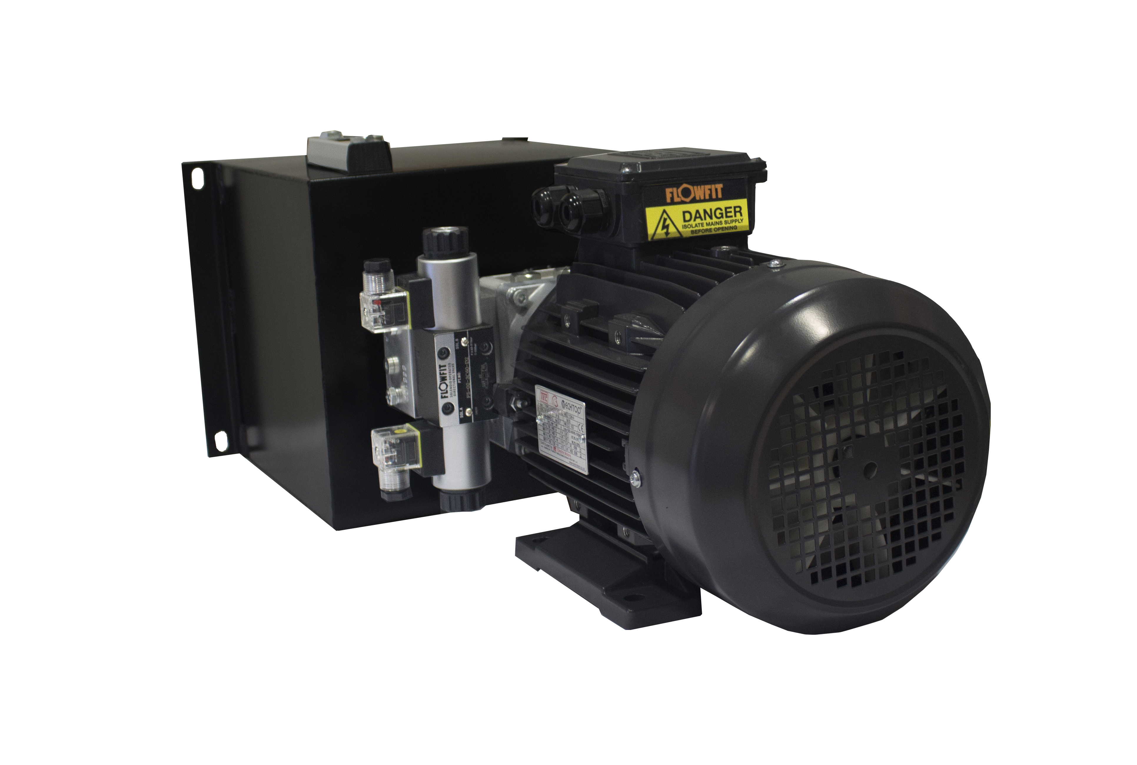Flowfit Hydraulic AC Power unit, 415v, Three phase, Double Acting Circuit, 5.5Kw, 14.02L/min Flowfit Hydraulic AC Power unit, 415v, Three phase, Double Acting Circuit, 5.5Kw, 14.02L/min