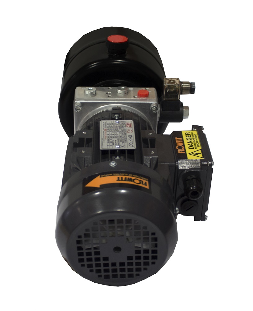 Flowfit Hydraulic AC Power unit, 110v, Single phase, Single Acting Circuit, 1.1Kw, 2.38L/min