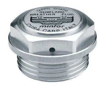 Hydraulic filling plug with breather and milled head, 3/4" BSP, TCF/F4G