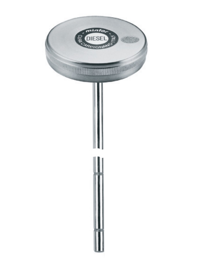 Hydraulic plug with Femalee thread, breather and dipstick, 1 BSP, for