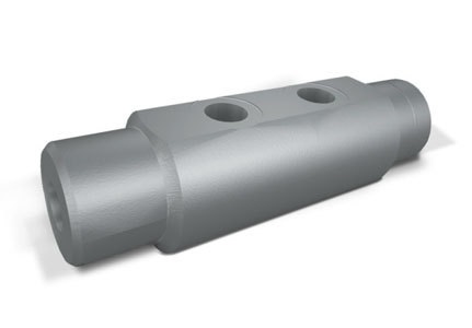Hydraulic Cylindrical Double Pilot Operated Check Valve, VBPDE 3/8" Cylindrical, Pilot Ratio 1:5