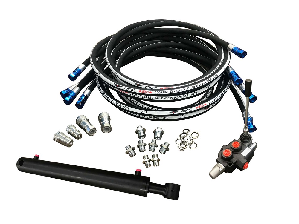 Log Splitter Kit With Double Acting Lever Valve Flowfit ZZ002439