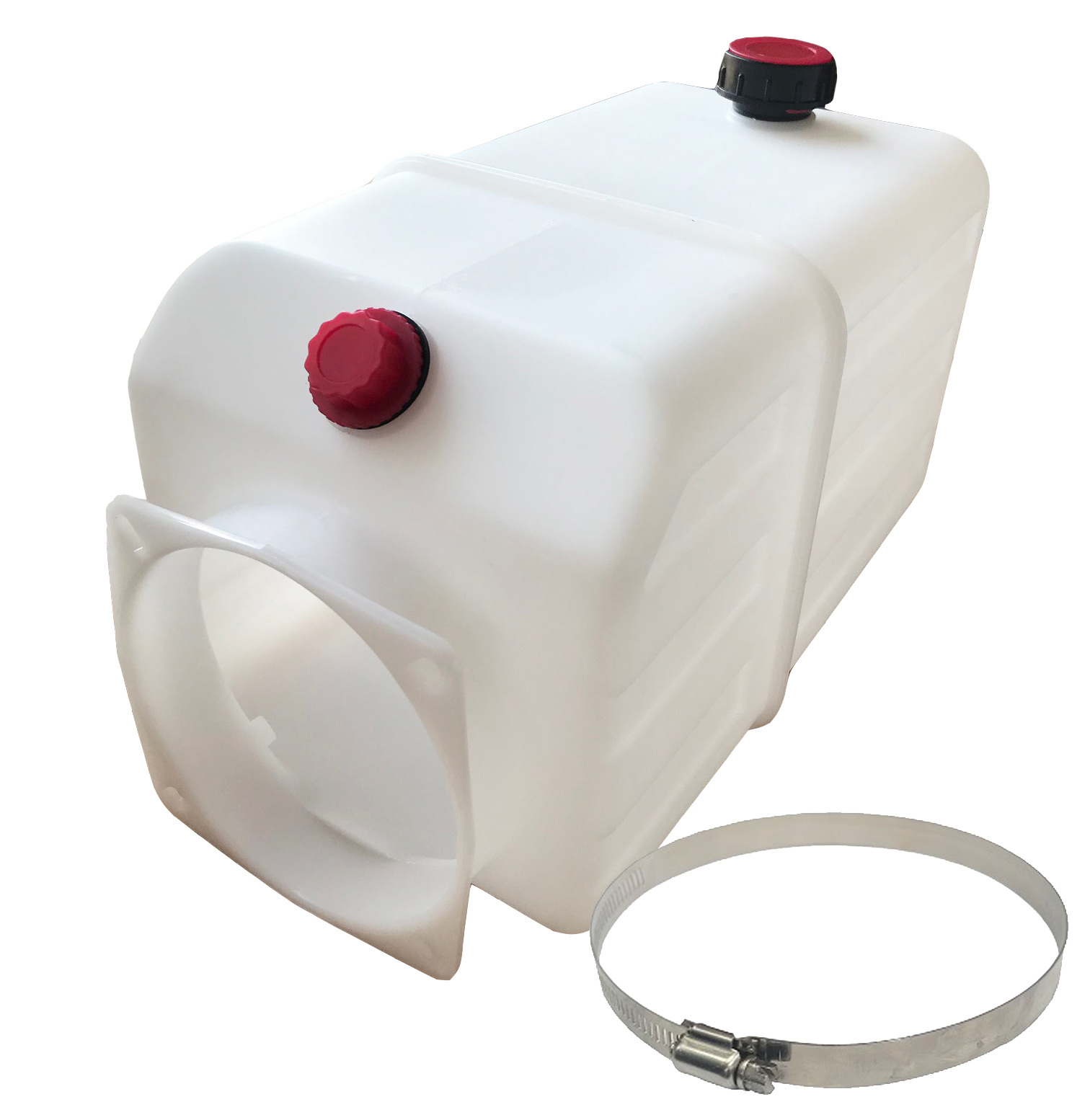 Plastic Tank Suitable for Flowfit 12 and 24V DC Power pack, 8 Litre Neck Size 120mm