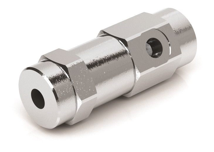 Hydraulic 3 Way Single Pilot Operated Check Valve, In Line, VBPSL 3/8" Hydraulic 3 Way Single Pilot Operated Check Valve, In Line, VBPSL 3/8"