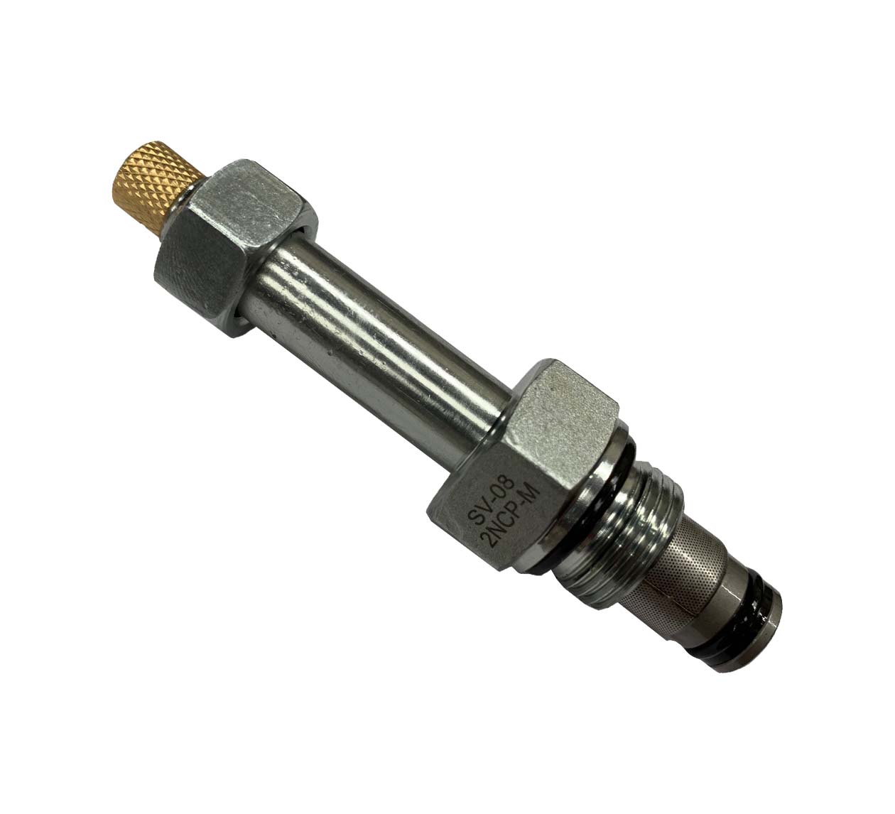 Normally Closed, Two-way, Two-Position Cartridge Solenoid Valve, With Manual Override, 30L/MIN