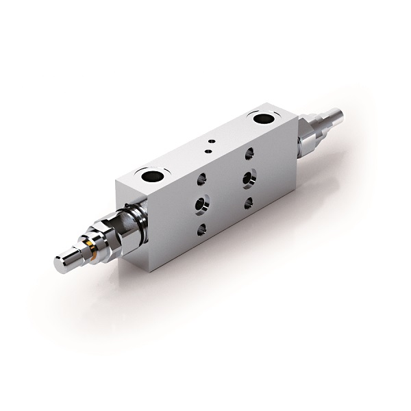 Hydraulic Double Over Centre Valve Flangeable, Closed Centre, VBCD 3/8" DE FLC CC Hydraulic Double Over Centre Valve Flangeable, Closed Centre, VBCD 3/8" DE FLC CC