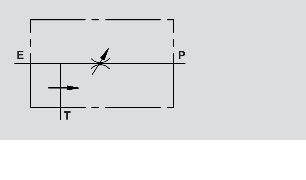 Hydraulic 3 Way Flow Control Valve With Excess To Tank, RFP3 1/2" Hydraulic 3 Way Flow Control Valve With Excess To Tank, RFP3 1/2"