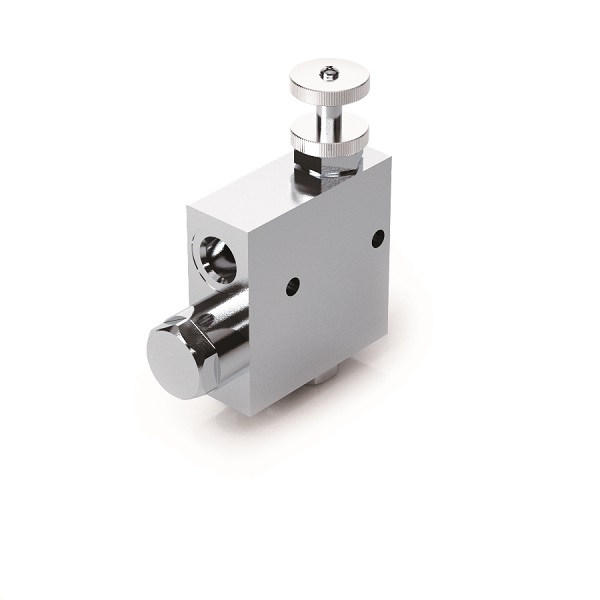 Hydraulic 3 Way Flow Control c/w Check & Excess to Tank RFP3, 3/8" c/VU Hydraulic 3 Way Flow Control c/w Check & Excess to Tank RFP3, 3/8" c/VU